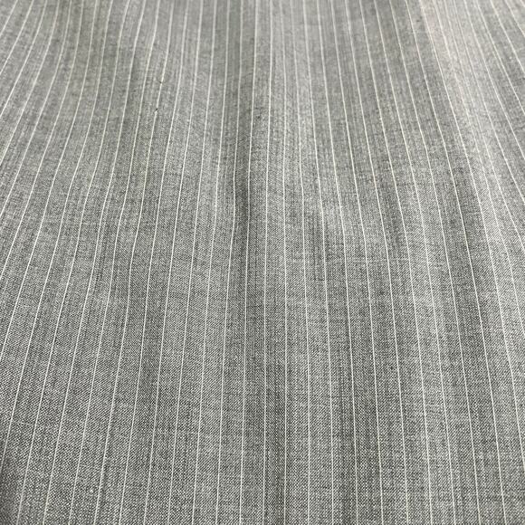 Tahari Arthur S. Levine (12) Pinstripe Fold Collar Sleeveless Sheath Dress Lined - Picture 11 of 14